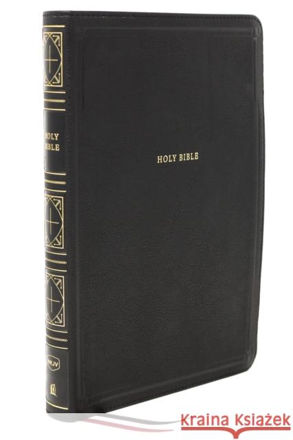 Nkjv, Thinline Bible, Giant Print, Leathersoft, Black, Red Letter Edition, Comfort Print: Holy Bible, New King James Version  9780785231714 Thomas Nelson