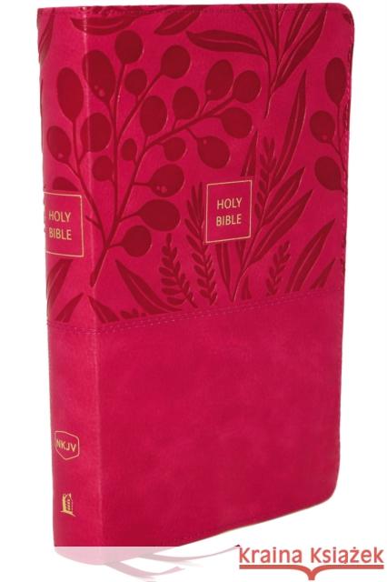 NKJV, End-of-Verse Reference Bible, Personal Size Large Print, Leathersoft, Pink, Red Letter, Comfort Print: Holy Bible, New King James Version Thomas Nelson 9780785233633 Thomas Nelson