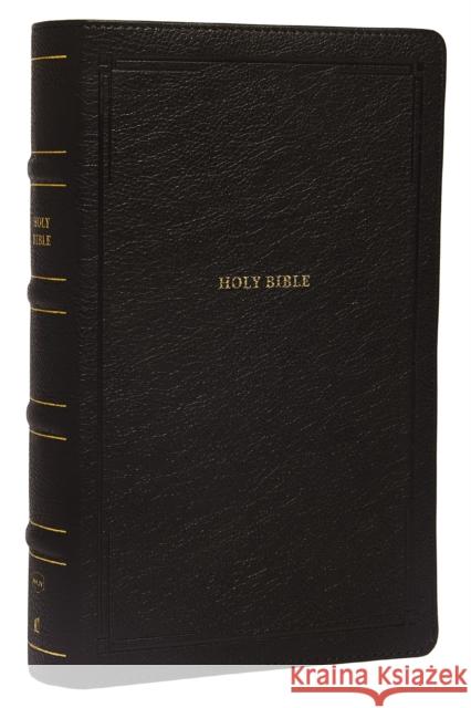 Nkjv, Reference Bible, Personal Size Large Print, Leathersoft, Black, Thumb Indexed, Red Letter Edition, Comfort Print: Holy Bible, New King James Ver  9780785233671 Thomas Nelson