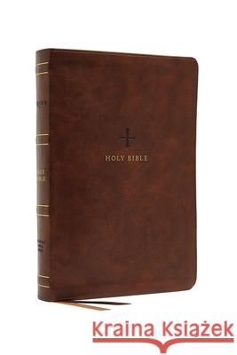 NRSV, Catholic Bible, Thinline Edition, Leathersoft, Brown, Comfort Print: Holy Bible Catholic Bible Press 9780785233992 Catholic Bible Press