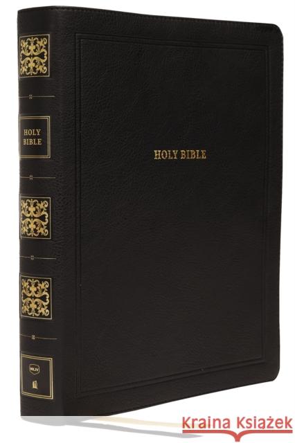 Nkjv, Reference Bible, Wide Margin Large Print, Leathersoft, Black, Red Letter Edition, Comfort Print: Holy Bible, New King James Version  9780785236665 Thomas Nelson