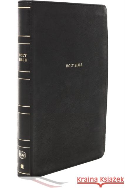Nkjv, Reference Bible, Center-Column Giant Print, Leathersoft, Black, Red Letter Edition, Comfort Print: Holy Bible, New King James Version  9780785238201 Thomas Nelson