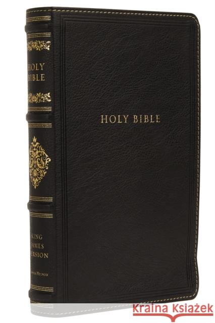 Kjv, Sovereign Collection Bible, Personal Size, Leathersoft, Black, Thumb Indexed, Red Letter Edition, Comfort Print: Holy Bible, King James Version Thomas Nelson 9780785239222 Thomas Nelson