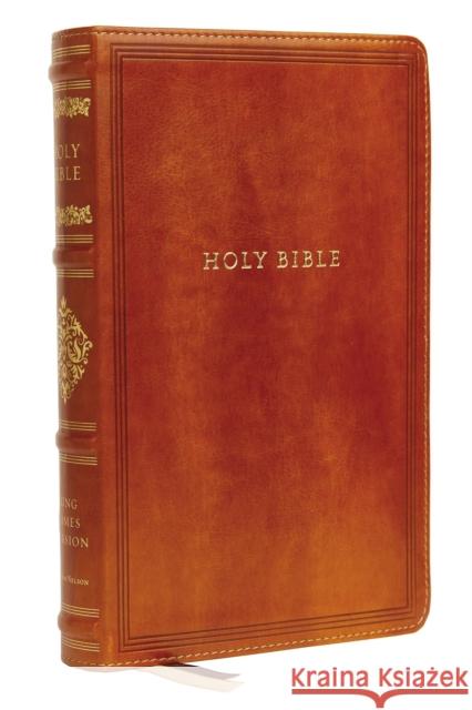 Kjv, Sovereign Collection Bible, Personal Size, Leathersoft, Brown, Thumb Indexed, Red Letter Edition, Comfort Print: Holy Bible, King James Version Thomas Nelson 9780785239246 Thomas Nelson