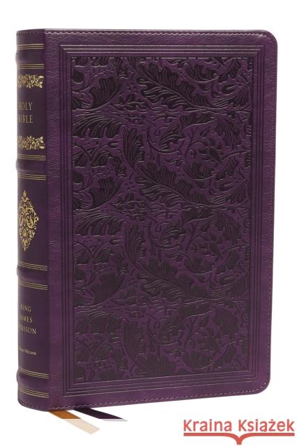 Kjv, Sovereign Collection Bible, Personal Size, Leathersoft, Purple, Thumb Indexed, Red Letter Edition, Comfort Print: Holy Bible, King James Version Thomas Nelson 9780785239260 Thomas Nelson