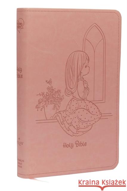 Nrsvce, Precious Moments Bible, Pink, Leathersoft, Comfort Print: Holy Bible Catholic Bible Press 9780785239338 Catholic Bible Press