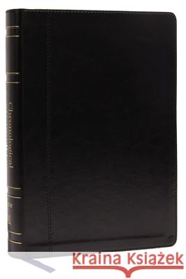 Niv, Chronological Study Bible, Leathersoft, Black, Comfort Print: Holy Bible, New International Version Thomas Nelson 9780785239536 Thomas Nelson