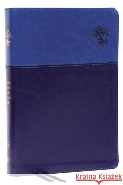 NKJV, Matthew Henry Daily Devotional Bible, Leathersoft, Blue, Red Letter, Comfort Print: 366 Daily Devotions by Matthew Henry Thomas Nelson 9780785246640 Thomas Nelson Publishers