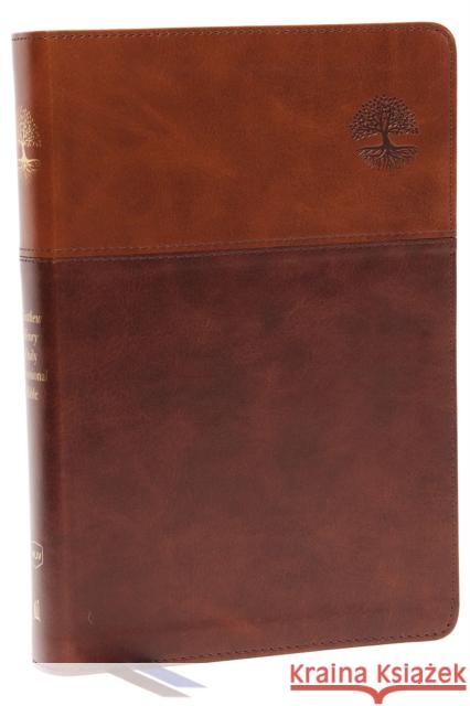 NKJV, Matthew Henry Daily Devotional Bible, Leathersoft, Brown, Red Letter, Comfort Print: 366 Daily Devotions by Matthew Henry Thomas Nelson 9780785246664 Thomas Nelson Publishers