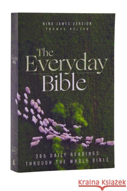 KJV, The Everyday Bible, Paperback, Red Letter, Comfort Print: 365 Daily Readings Through the Whole Bible  9780785261803 Thomas Nelson