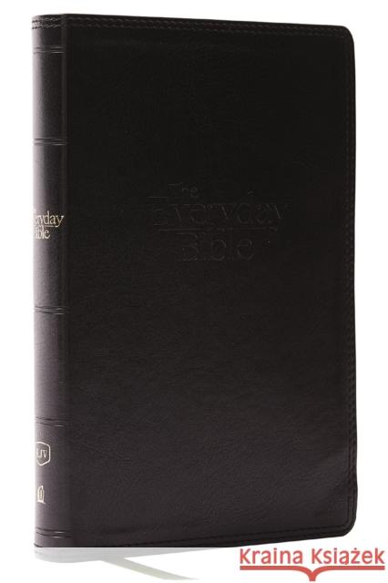 KJV, The Everyday Bible, Black Leathersoft, Red Letter, Comfort Print: 365 Daily Readings Through the Whole Bible  9780785261933 Thomas Nelson