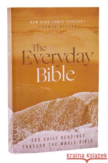 NKJV, The Everyday Bible, Paperback, Red Letter, Comfort Print: 365 Daily Readings Through the Whole Bible  9780785262893 Thomas Nelson