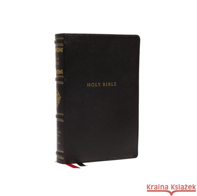 Nkjv, Personal Size Reference Bible, Sovereign Collection, Genuine Leather, Black, Red Letter, Comfort Print: Holy Bible, New King James Version Thomas Nelson 9780785265344