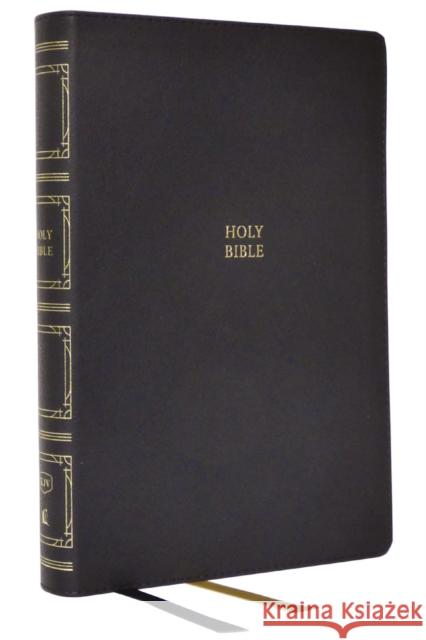 Kjv, Paragraph-Style Large Print Thinline Bible, Leathersoft, Black, Red Letter, Thumb Indexed, Comfort Print: Holy Bible, King James Version Thomas Nelson 9780785290322 Thomas Nelson Publishers