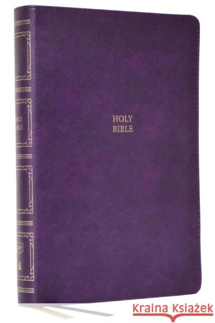 Kjv, Paragraph-Style Large Print Thinline Bible, Leathersoft, Purple, Red Letter, Comfort Print: Holy Bible, King James Version Thomas Nelson 9780785290339 Thomas Nelson