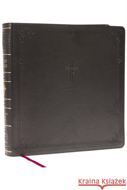 Nabre XL, Catholic Edition, Leathersoft, Black, Comfort Print: Holy Bible Catholic Bible Press 9780785290902 