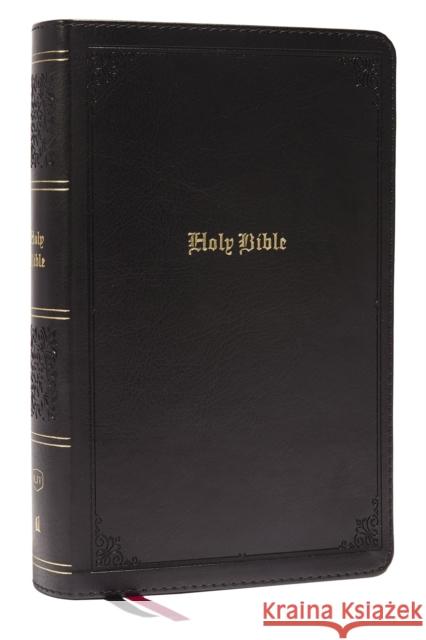KJV, Personal Size Large Print Single-Column Reference Bible, Leathersoft, Black, Red Letter, Thumb Indexed, Comfort Print: Holy Bible, King James Version Thomas Nelson 9780785291046 Thomas Nelson Publishers