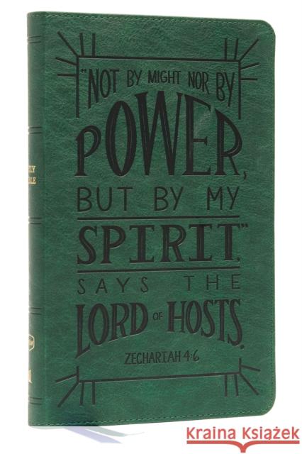 Nkjv, Thinline Youth Edition Bible, Verse Art Cover Collection, Leathersoft, Green, Red Letter, Comfort Print: Holy Bible, New King James Version Thomas Nelson 9780785291510 Thomas Nelson