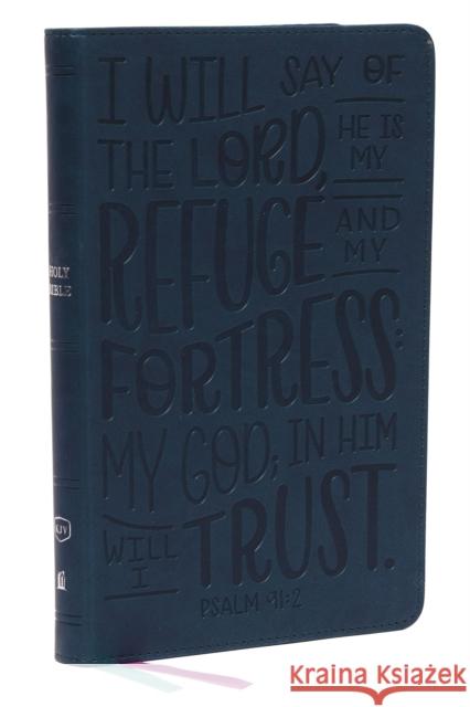 KJV, Thinline Youth Edition Bible, Verse Art Cover Collection, Leathersoft, Teal, Red Letter, Comfort Print: Holy Bible, King James Version Thomas Nelson 9780785292906 