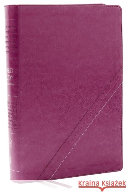 KJV, Word Study Reference Bible, Leathersoft, Pink, Red Letter, Comfort Print: 2,000 Keywords that Unlock the Meaning of the Bible Thomas Nelson 9780785294948 Thomas Nelson