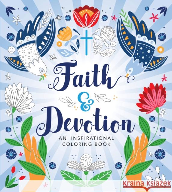 Faith & Devotion Coloring Book Editors of Chartwell Books 9780785840824