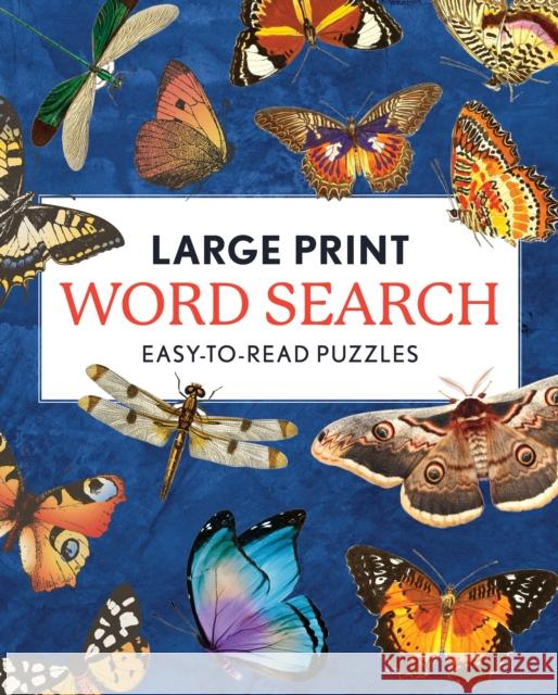 Large Print Word Search: Easy-to-Read Puzzles Editors of Chartwell Books 9780785847991 Chartwell Books