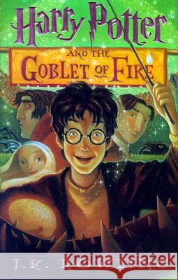 Harry Potter and the Goblet of Fire J. K. Rowling Mary GrandPre 9780786229277 Thorndike Press
