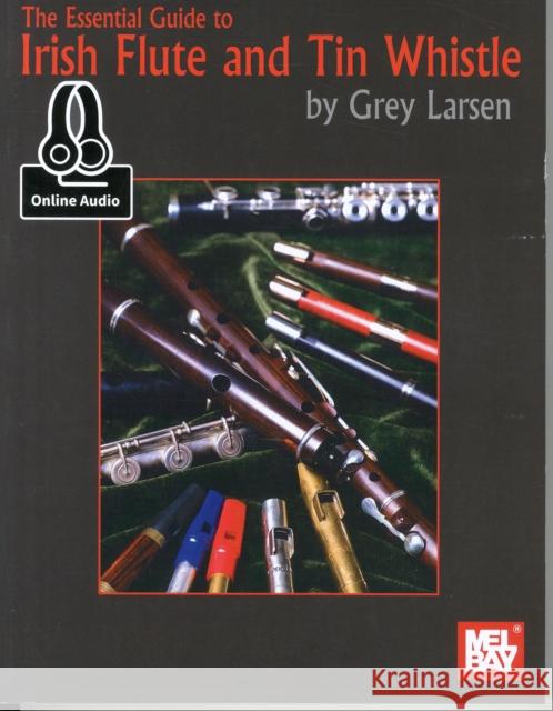 Essential Guide To Irish Flute And Tin Whistle Grey E Larsen 9780786686834 Mel Bay Publications,U.S.