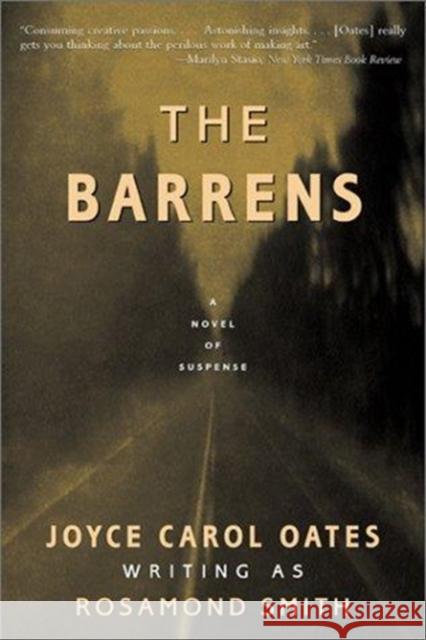 The Barrens Joyce Carol Oates 9780786710386 Carroll & Graf Publishers