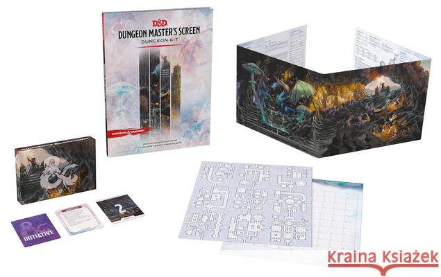 D&d Dungeon Masters Screen: Dungeon Kit (Dungeons & Dragons DM Accessories) Wizards RPG Team 9780786967339 Wizards of the Coast