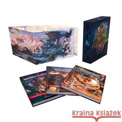 Dungeons & Dragons Rules Expansion Gift Set (D&d Books)-: Tasha's Cauldron of Everything + Xanathar's Guide to Everything + Monsters of the Multiverse Wizards RPG Team 9780786967377 Wizards of the Coast