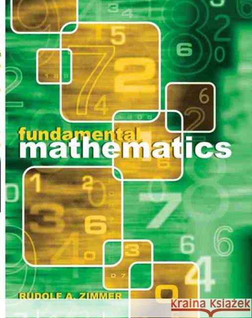 Fundamental Math Zimmer 9780787293000 Kendall/Hunt Publishing Company