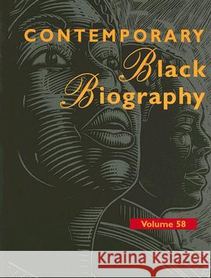 Contemporary Black Biography: Profiles from the International Black Community Pendergast, Tom 9780787679309