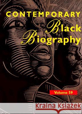 Contemporary Black Biography: Profiles from the International Black Community Sara Pendergast Tom Pendergast 9780787679316 Thomson Gale