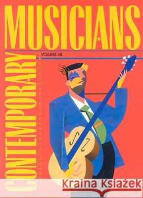 Contemporary Musicians: Profiles of the People in Music Angela M. Pilchak 9780787680718 Thomson Gale