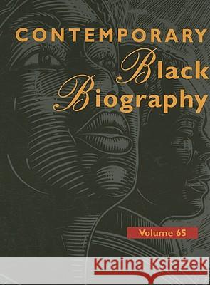 Contemporary Black Biography: Profiles from the International Black Community Kepos, Paula 9780787695422