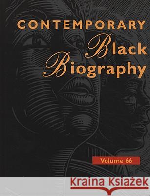 Contemporary Black Biography: Profiles from the International Black Community Kepos, Paula 9780787695439