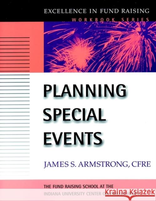 Planning Special Events James Armstrong 9780787952488 Jossey-Bass