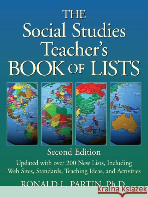 The Social Studies Teacher's Book of Lists Ronald L. Partin 9780787965907 Jossey-Bass