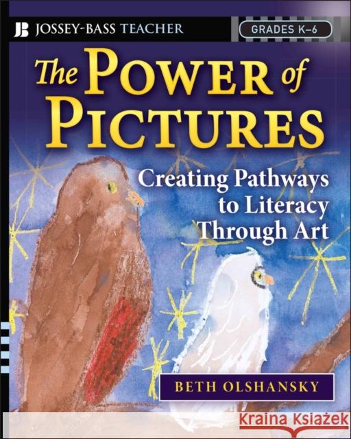 The Power of Pictures: Creating Pathways to Literacy Through Art, Grades K-6 Olshansky, Beth 9780787996673