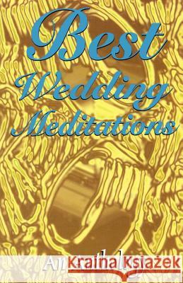 Best Wedding Meditations CSS Publishing Co 9780788008719 CSS Publishing Company
