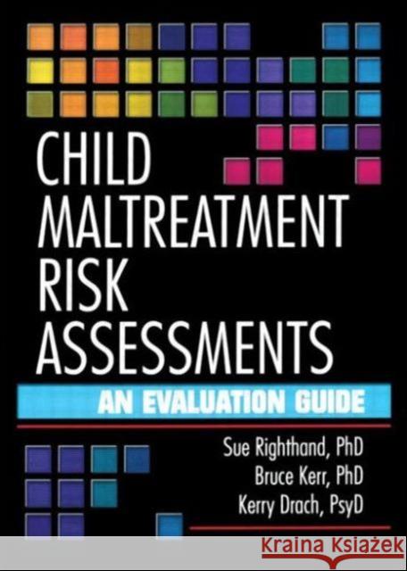 Child Maltreatment Risk Assessments : An Evaluation Guide James M. Rotholz Bruce Kerr Kerry Drach 9780789012166 Haworth Maltreatment and Trauma Press