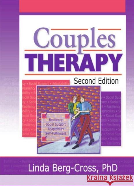 Couples Therapy Linda Berg-Cross 9780789014542 Haworth Press