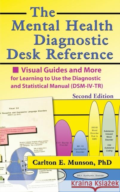 The Mental Health Diagnostic Desk Reference : Visual Guides and More for Learning to Use the Diagnostic and Statistical Manual (DSM-IV-TR), Second Carlton E. Munson 9780789014641 Haworth Press