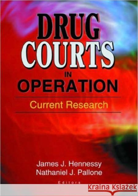 Drug Courts in Operation: Current Research: Current Research Hennessy, James Joseph 9780789016959 Haworth Press