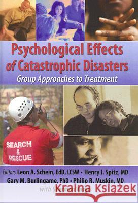 Psychological Effects of Catastrophic Disasters: Group Approaches to Treatment Rose, Joseph 9780789018403 Haworth Press