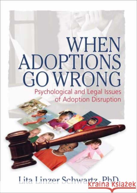 When Adoptions Go Wrong : Psychological and Legal Issues of Adoption Disruption  9780789031815 Haworth Press Inc