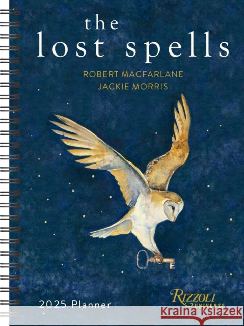 The Lost Spells 2025 Planner Jackie Morris 9780789344649 Rizzoli Universe