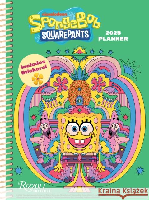 SpongeBob SquarePants 12-Month 2025 Planner Calendar Inc. Viacom International 9780789344670 Universe Publishing