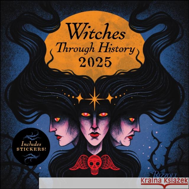 Witches Through History 2025 Wall Calendar Devin Forst 9780789344823 Rizzoli Universe